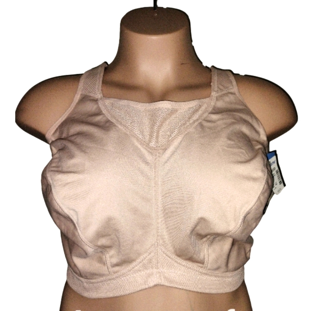 ♥️ Glamorise Sport - full coverage soft cup plus size sports bra 50 DDD